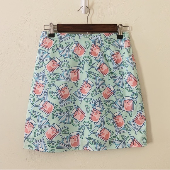Vineyard Vines Pink Lemonade Skirt Size 2 - Picture 1 of 4